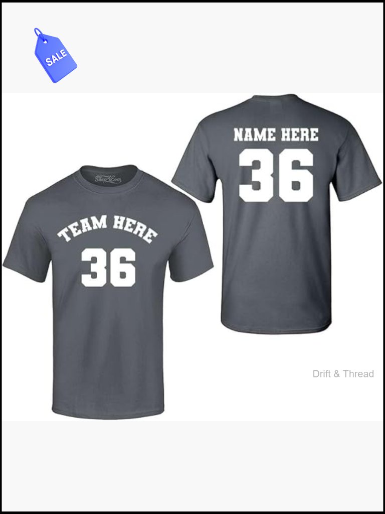 Custom Sports Jersey Your Name And Number T-Shirt